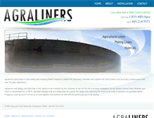 Tablet Screenshot of agraliners.com